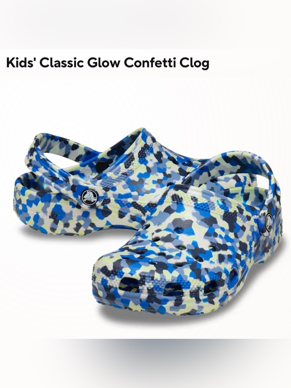 Crocs Glow Confetti Clog